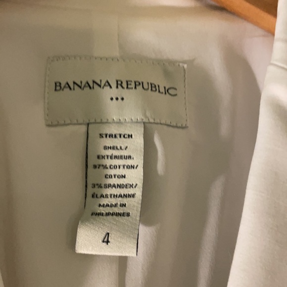 White Banana Republic Blazer. Never worn - Picture 5 of 7